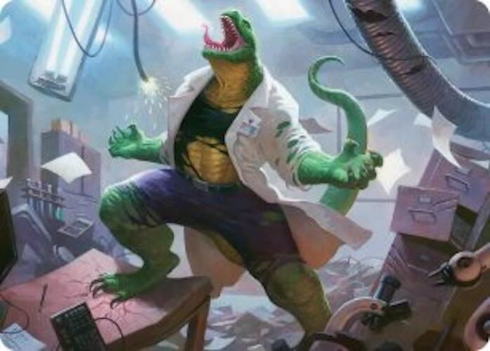Lizard, Connors's Curse Art Card