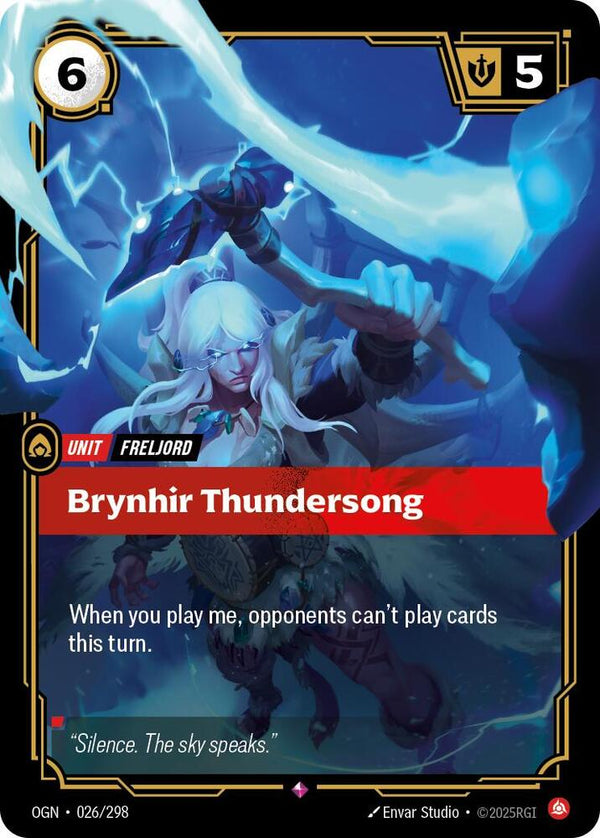 Brynhir Thundersong - Riftbound: League of Legends TCG
