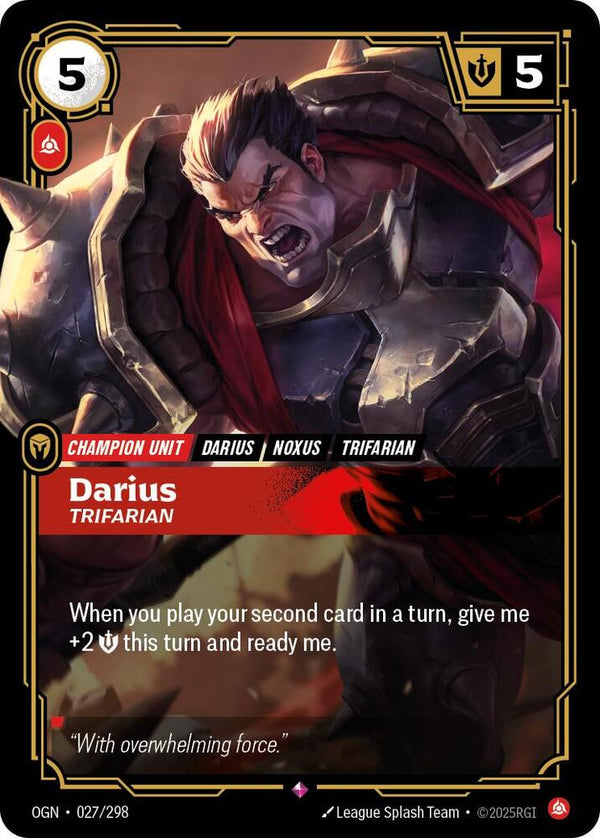 Darius - Trifarian - Riftbound: League of Legends TCG
