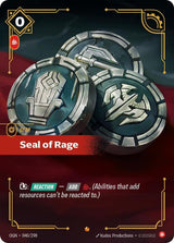 Seal of Rage - Riftbound: League of Legends TCG