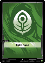 Calm Rune - Riftbound: League of Legends TCG