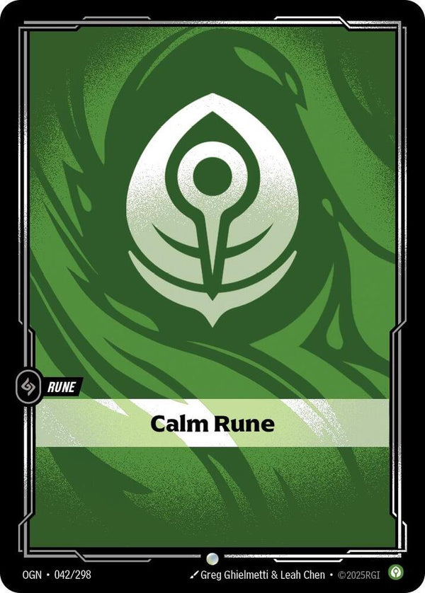Calm Rune - Riftbound: League of Legends TCG