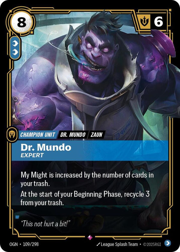 Dr. Mundo - Expert - Riftbound: League of Legends TCG