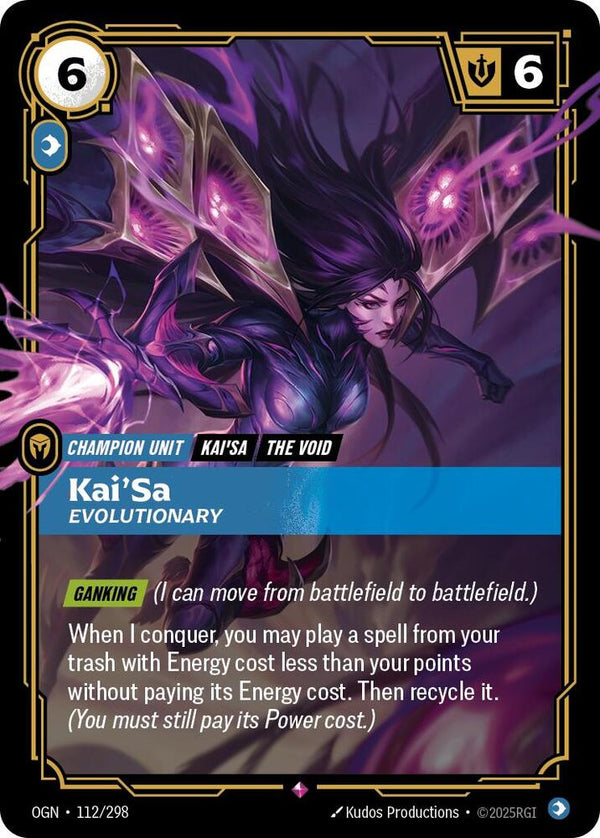 Kai'Sa - Evolutionary - Riftbound: League of Legends TCG