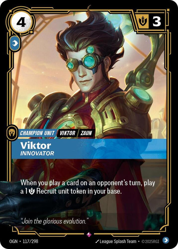 Viktor - Innovator - Riftbound: League of Legends TCG