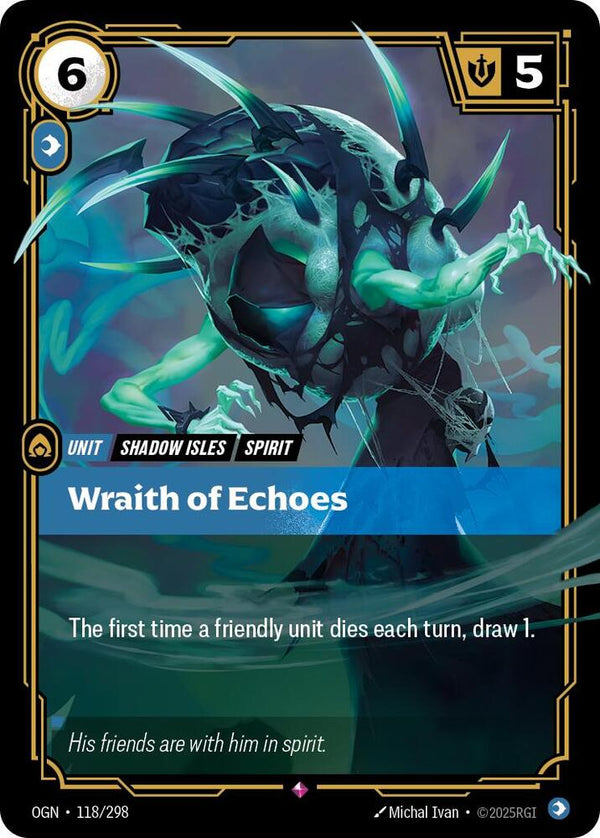 Wraith of Echoes - Riftbound: League of Legends TCG