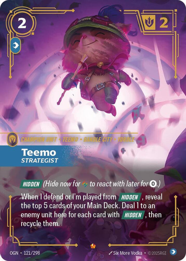 Teemo - Strategist - Riftbound: League of Legends TCG