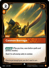 Cannon Barrage - Riftbound: League of Legends TCG