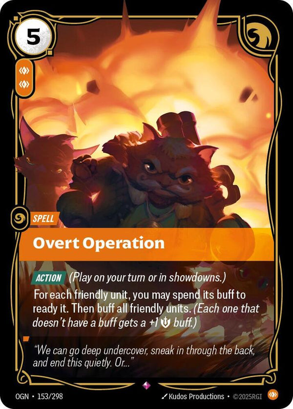 Overt Operation - Riftbound: League of Legends TCG