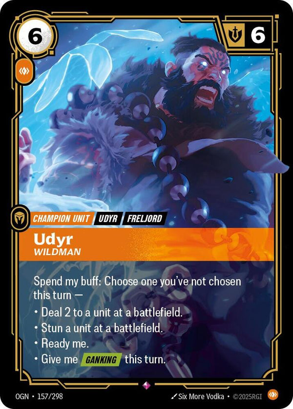 Udyr - Wildman - Riftbound: League of Legends TCG