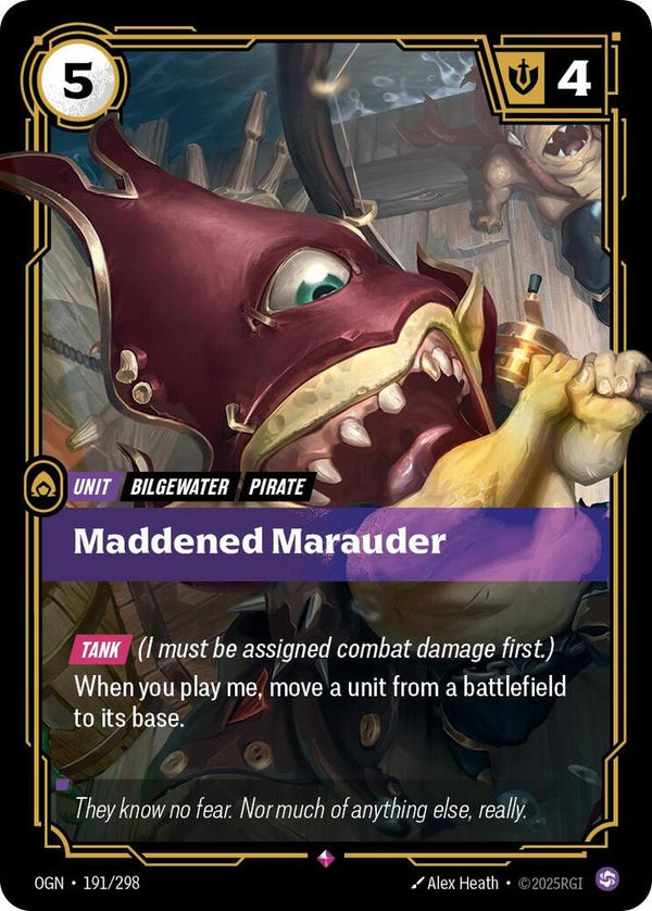 Maddened Marauder - Riftbound: League of Legends TCG