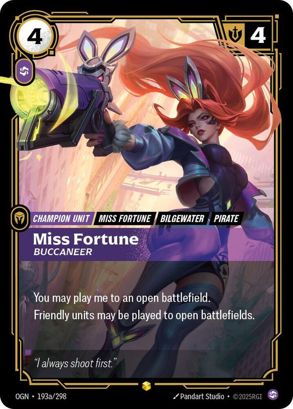 Miss Fortune - Buccaneer (Alternate Art) - Riftbound: League of Legends TCG