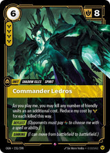 Commander Ledros - Riftbound: League of Legends TCG
