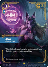 Ahri - Inquisitive (Alternate Art) - Riftbound: League of Legends TCG