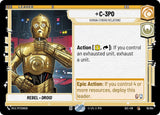 C-3PO - Human-Cyborg Relations - Star Wars Unlimited