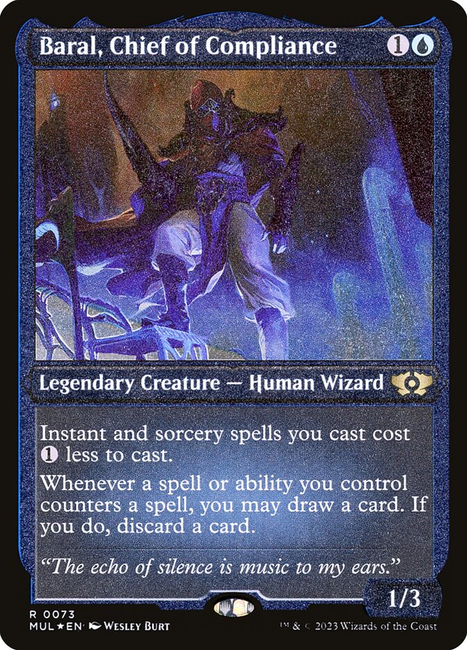 Baral, Chief of Compliance (Foil Etched)