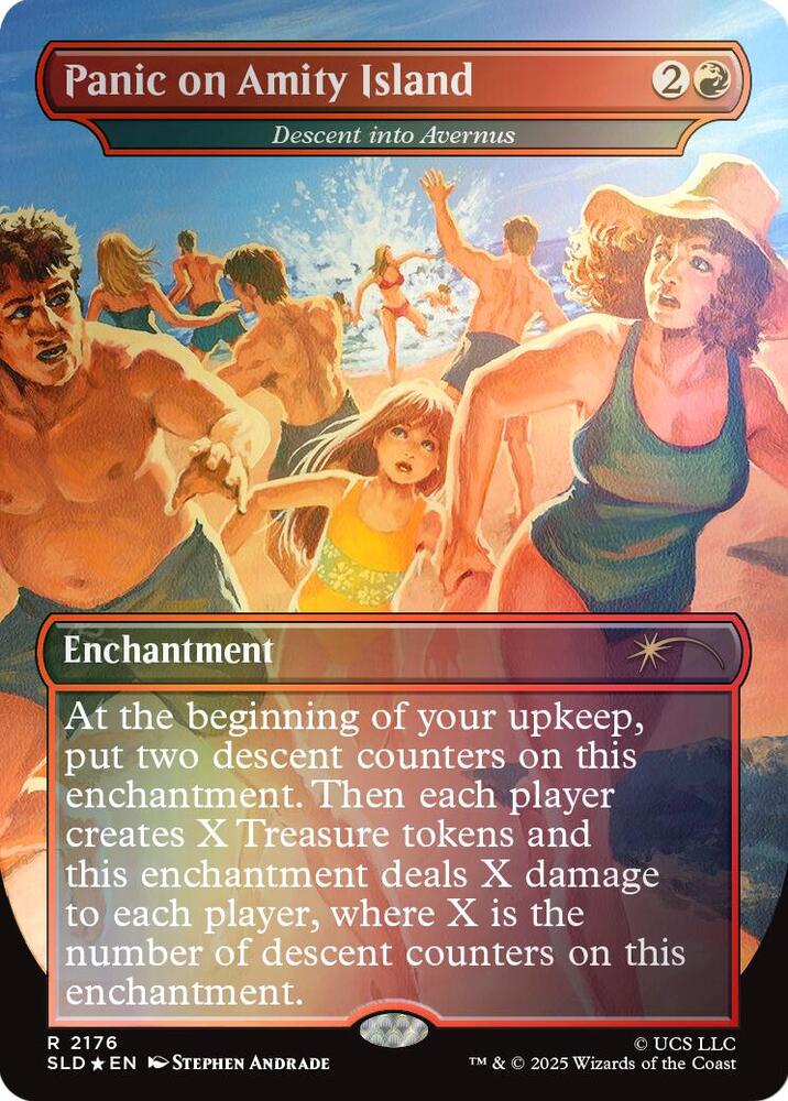 Panic on Amity Island - Descent into Avernus (Rainbow Foil)