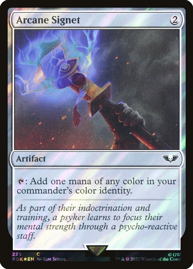 Arcane Signet (229) (Surge Foil)