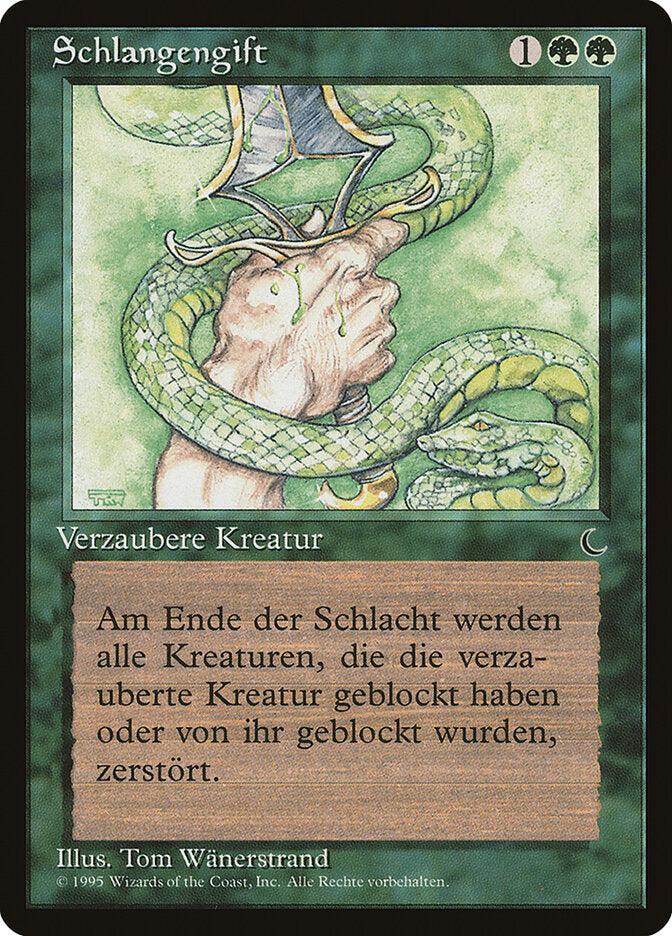 Venom (German) - "Schlangengift"