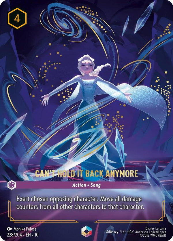 Can't Hold It Back Anymore (Enchanted) - Disney Lorcana