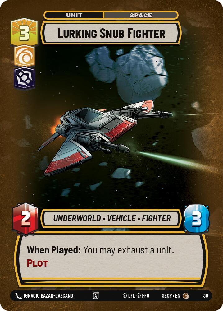 Lurking Snub Fighter (Foil)