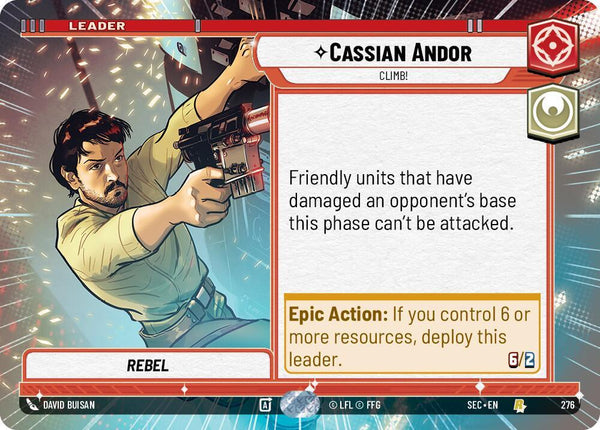 Cassian Andor - Climb! (Hyperspace) - Star Wars Unlimited