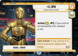 C-3PO - Human-Cyborg Relations (Hyperspace) - Star Wars Unlimited