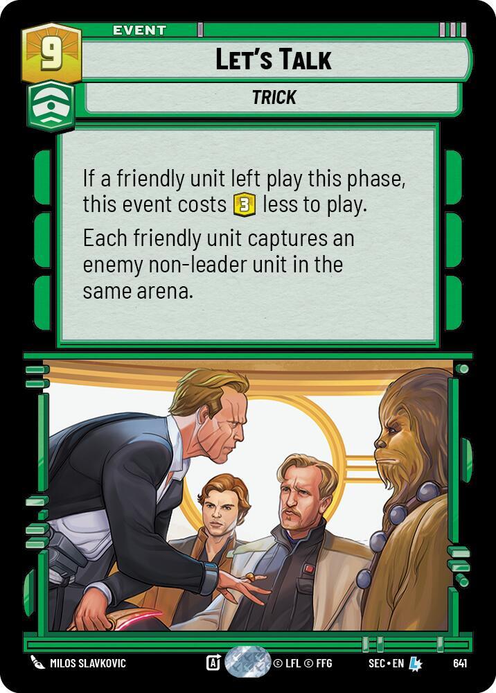 Let's Talk (Foil)