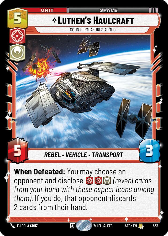 Luthen's Haulcraft - Countermeasures Armed (Foil)