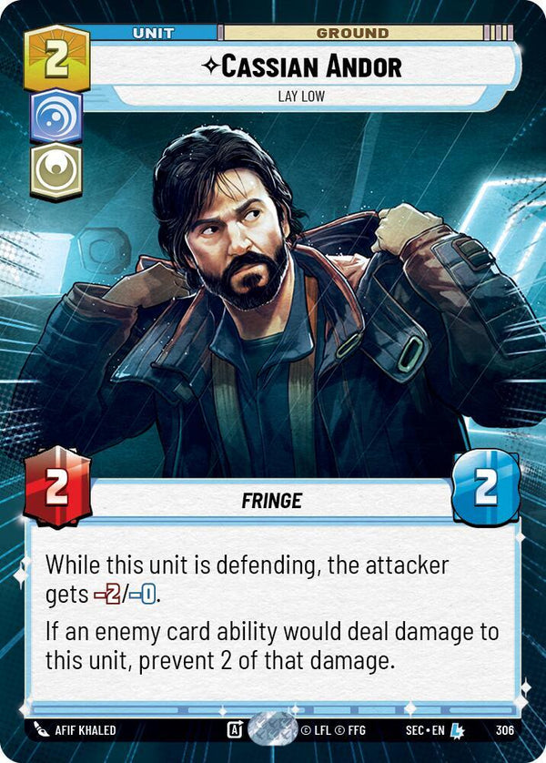 Cassian Andor - Lay Low (Hyperspace) - Star Wars Unlimited