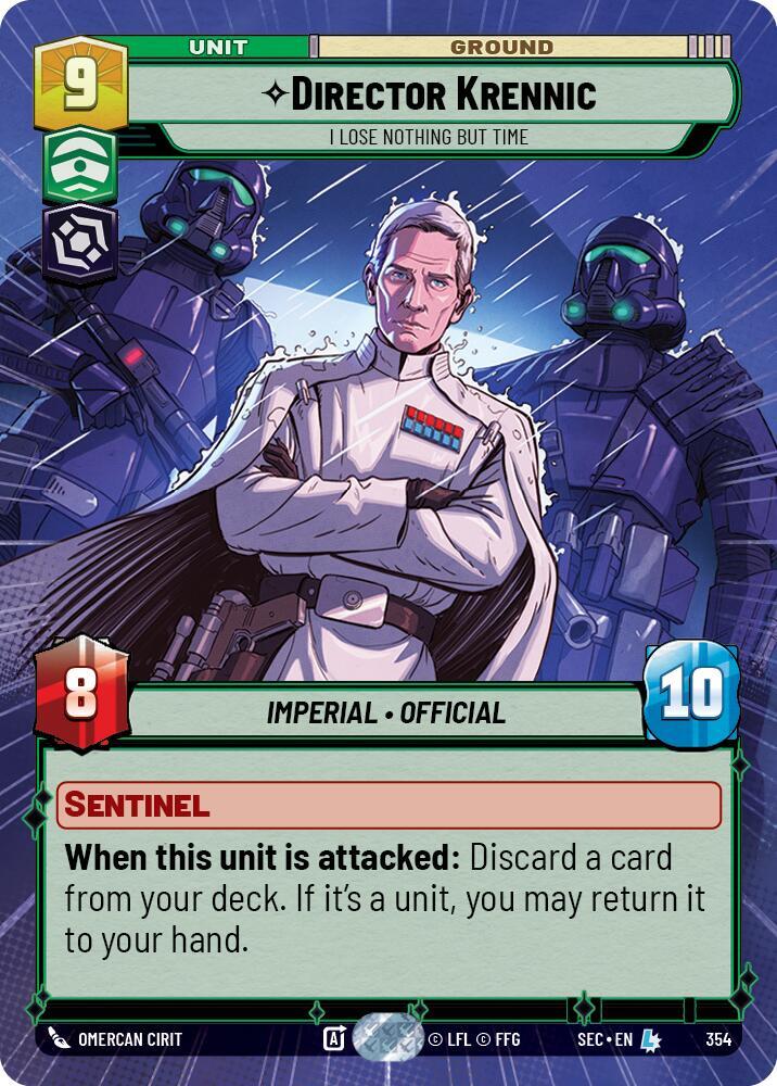 Director Krennic - I Lose Nothing But Time (Hyperspace)