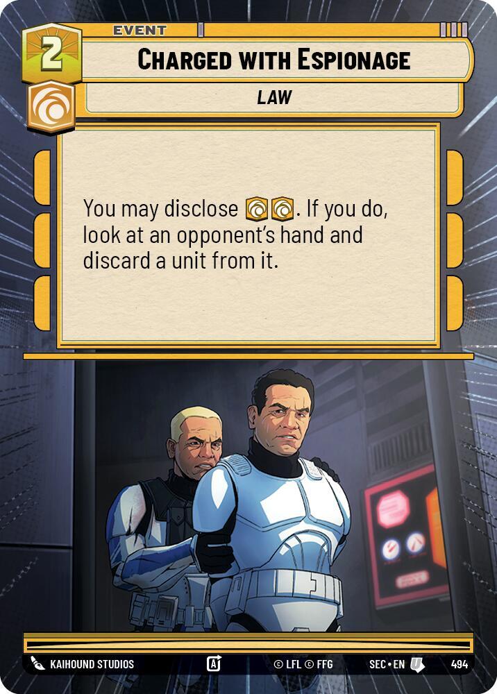 Charged with Espionage (Hyperspace)