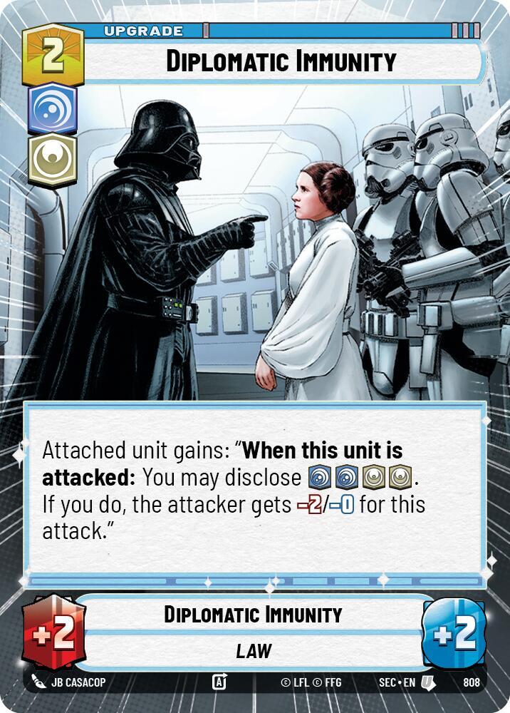 Diplomatic Immunity (Hyperspace Foil)