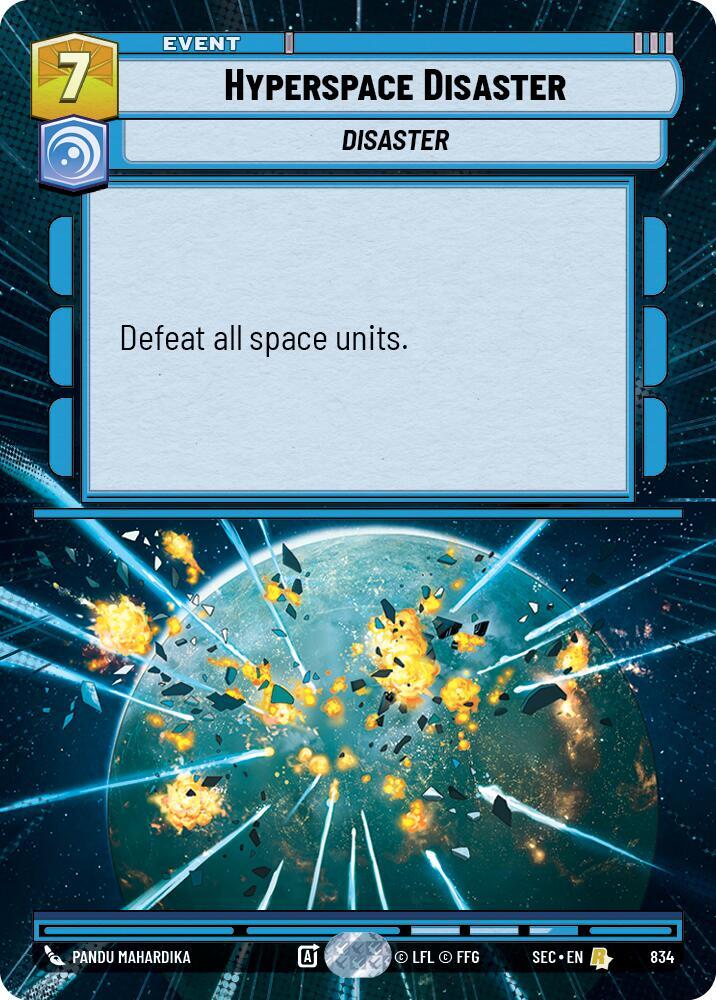 Hyperspace Disaster (Hyperspace Foil)