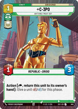 C-3PO - Anything I Might Do? (Hyperspace Foil) - Star Wars Unlimited
