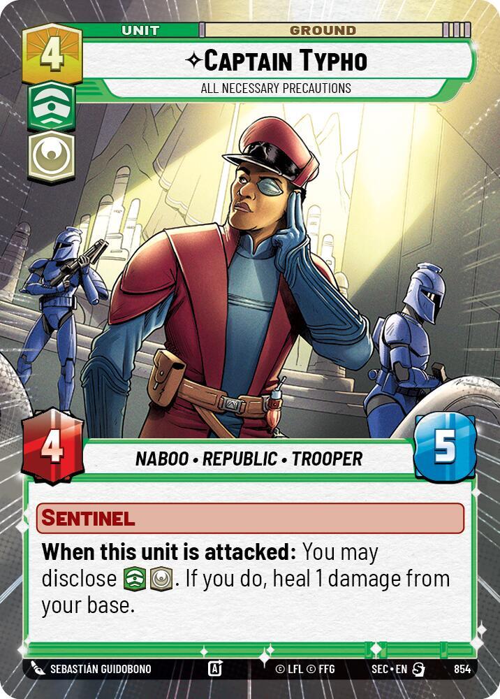 Captain Typho - All Necessary Precautions (Hyperspace Foil)