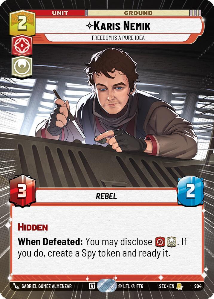 Karis Nemik - Freedom is a Pure Idea (Hyperspace Foil)