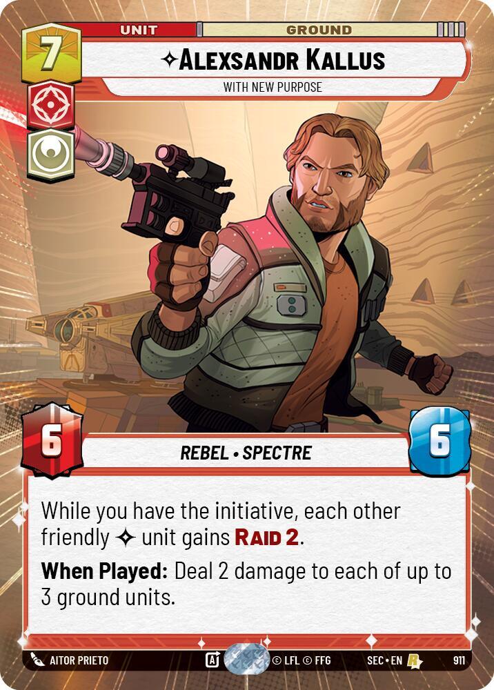 Alexsandr Kallus - With New Purpose (Hyperspace Foil)