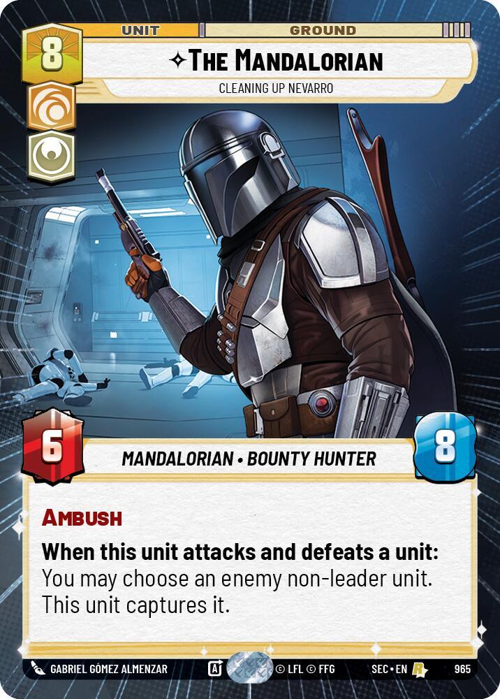 The Mandalorian - Cleaning up Nevarro (Hyperspace Foil)