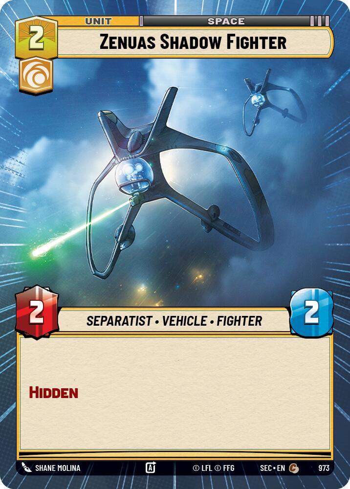 Zenuas Shadow Fighter (Hyperspace Foil)