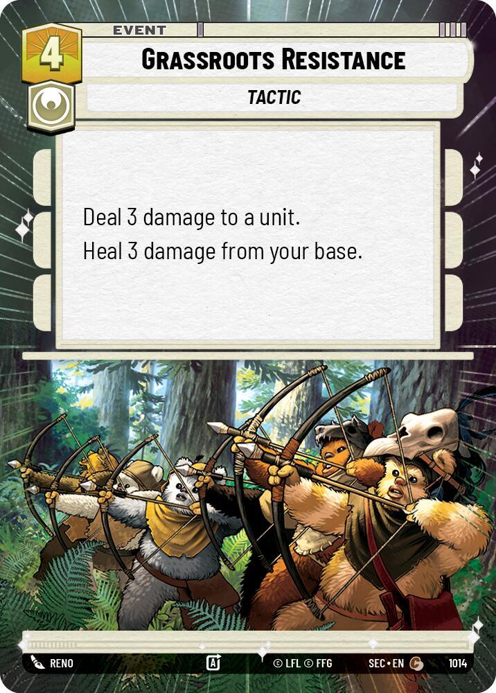 Grassroots Resistance (Hyperspace Foil)