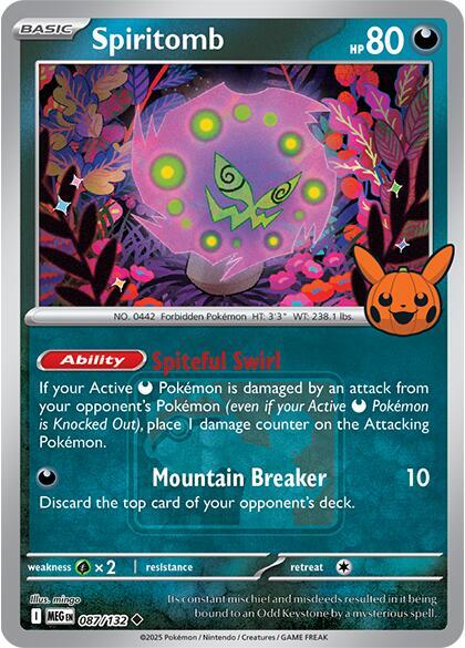 Spiritomb - 087/132 (Pokeween 2025)