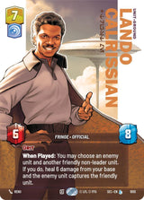 Lando Calrissian - Trust Me (Prestige) - Star Wars Unlimited