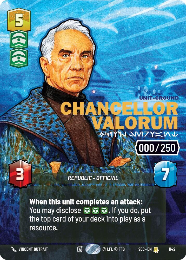 Chancellor Valorum - Civil Servant (Serialized)