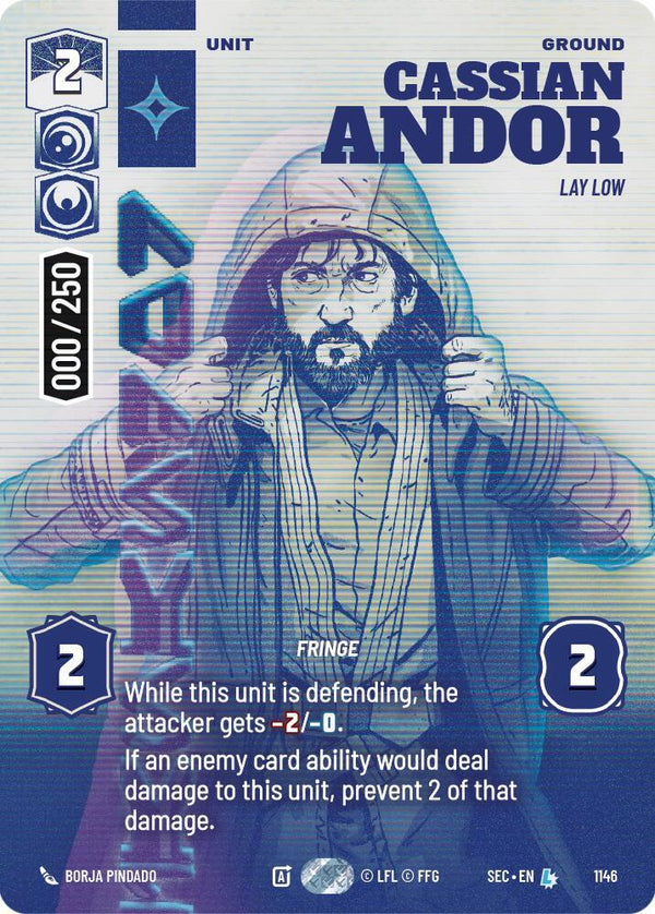 Cassian Andor - Lay Low (Serialized) - Star Wars Unlimited