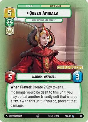 Queen Amidala - Championing Her People (Champion)