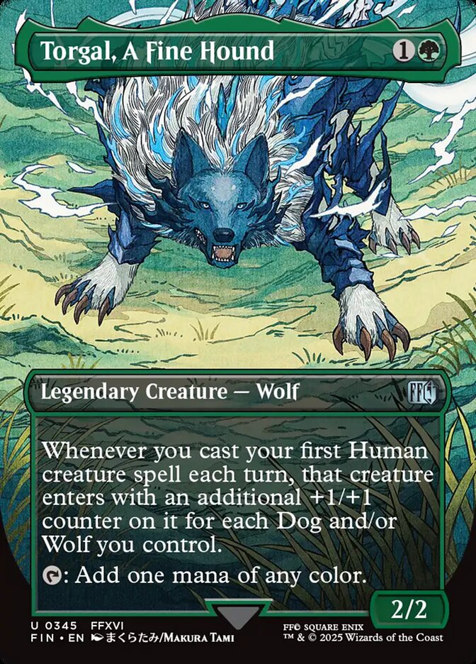 Torgal, A Fine Hound (Borderless)