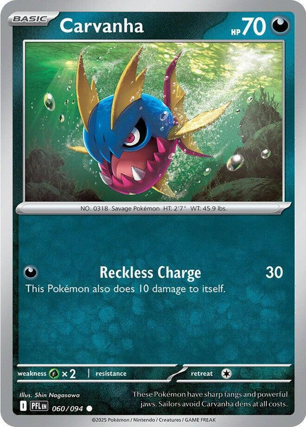 Carvanha - Pokémon