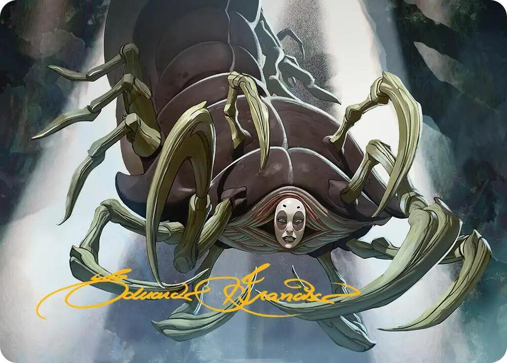 Koh, the Face Stealer Art Card (Gold-Stamped Signature)