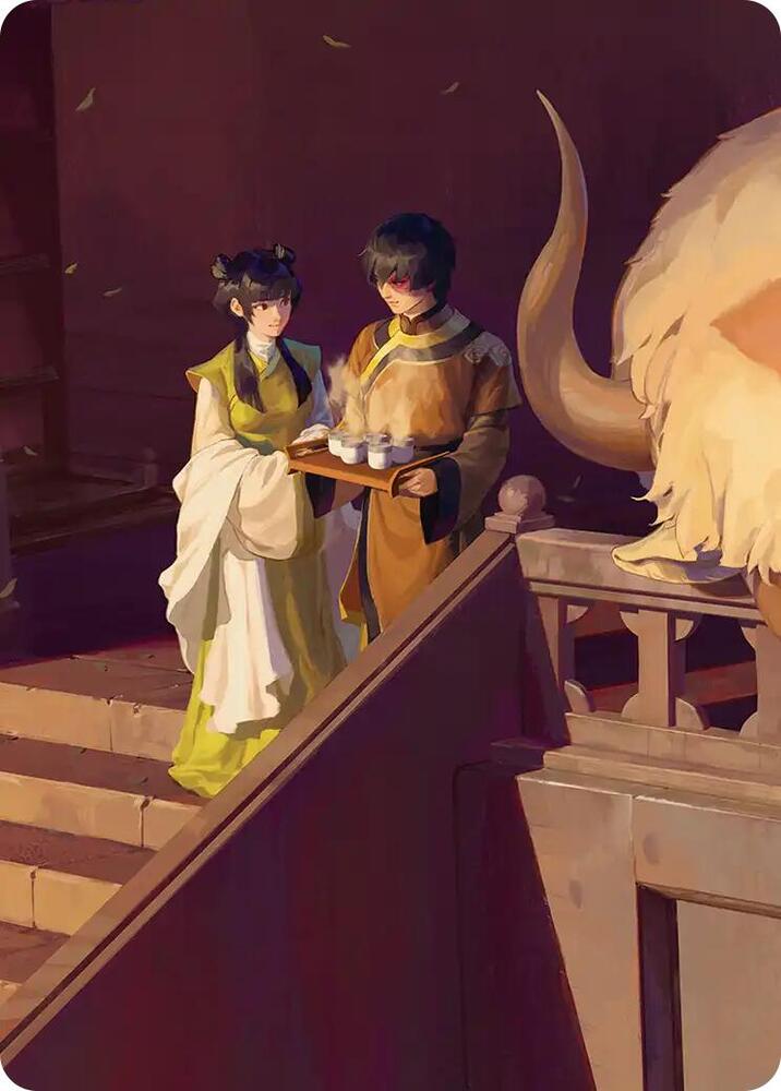 Mai and Zuko Art Card